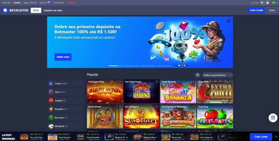Placar dos times